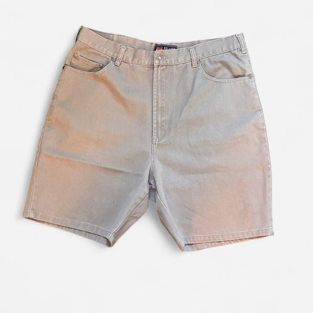 Vintage Y2K 2000s Route 66 Men's Tan Shorts Sz 38 Jorts